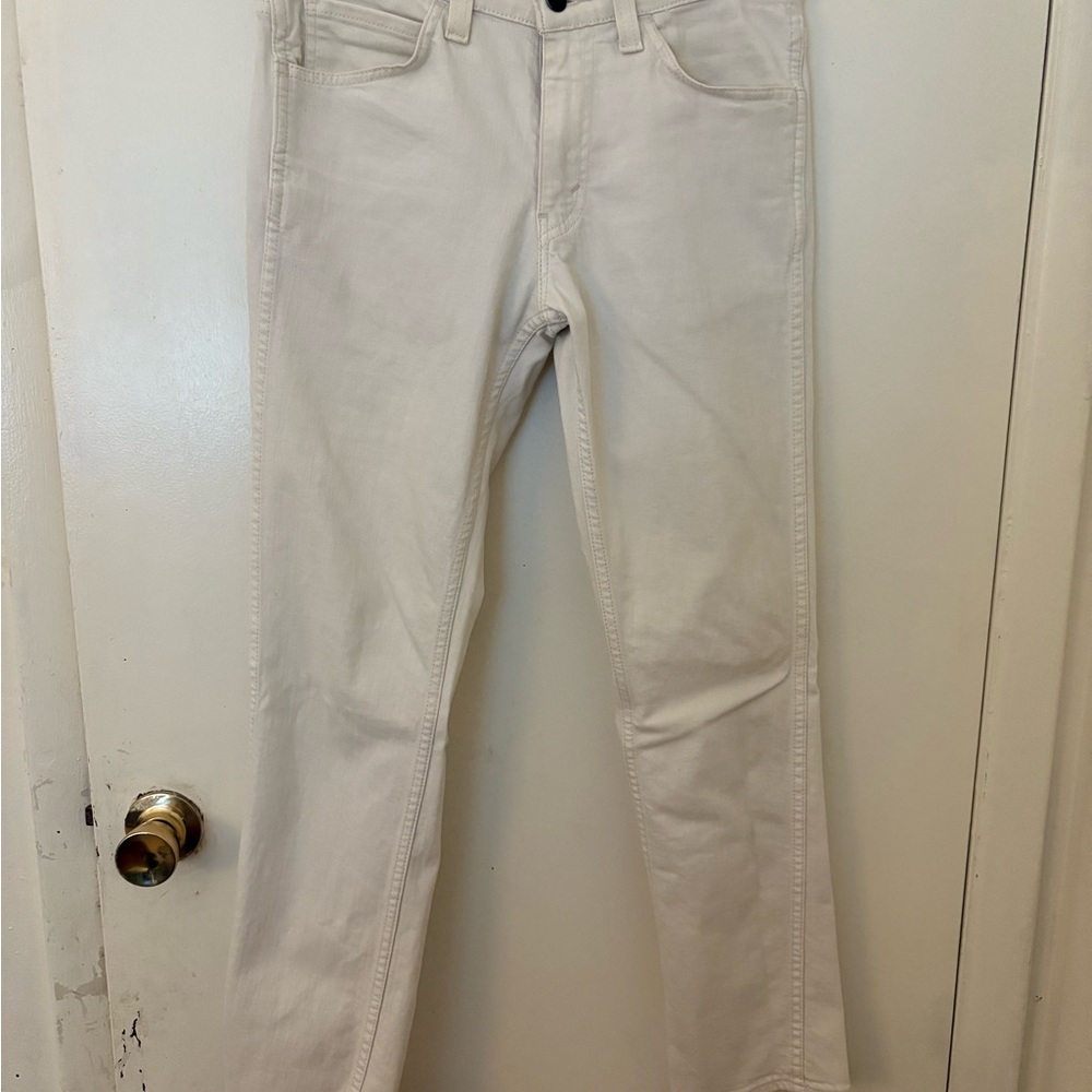 Levi white jeans
